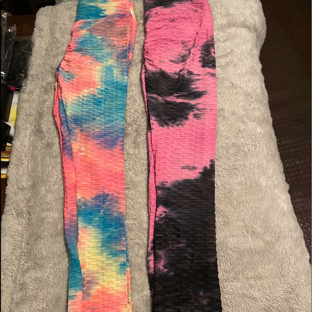 Tye dye butt lift leggings